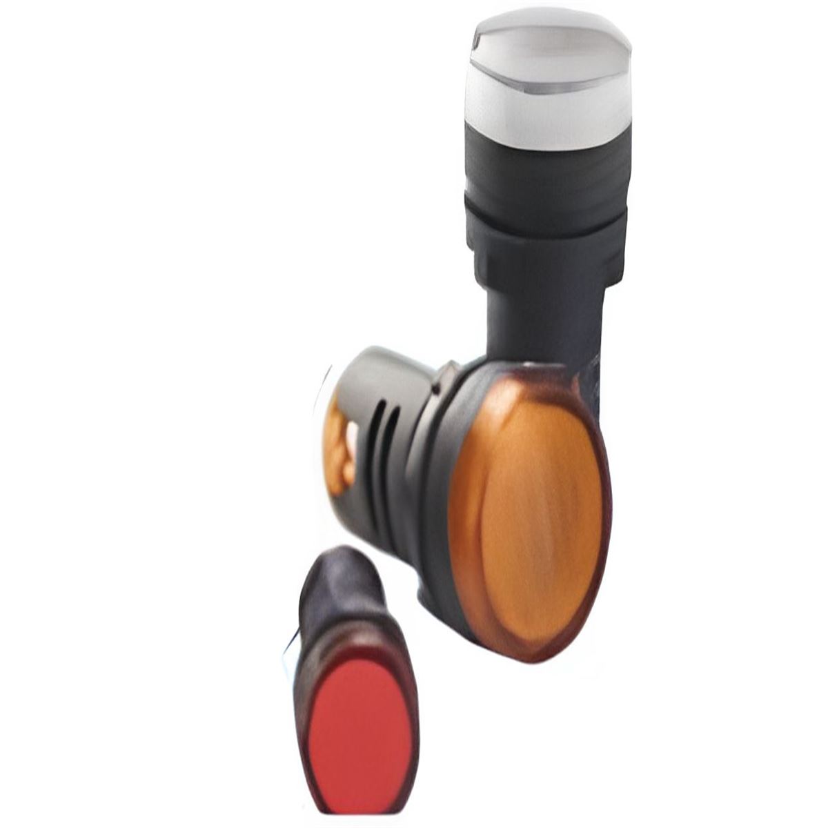 16 mm 110V AC/DC LED'Lİ BEYAZ SİNYAL LAMBASI 1